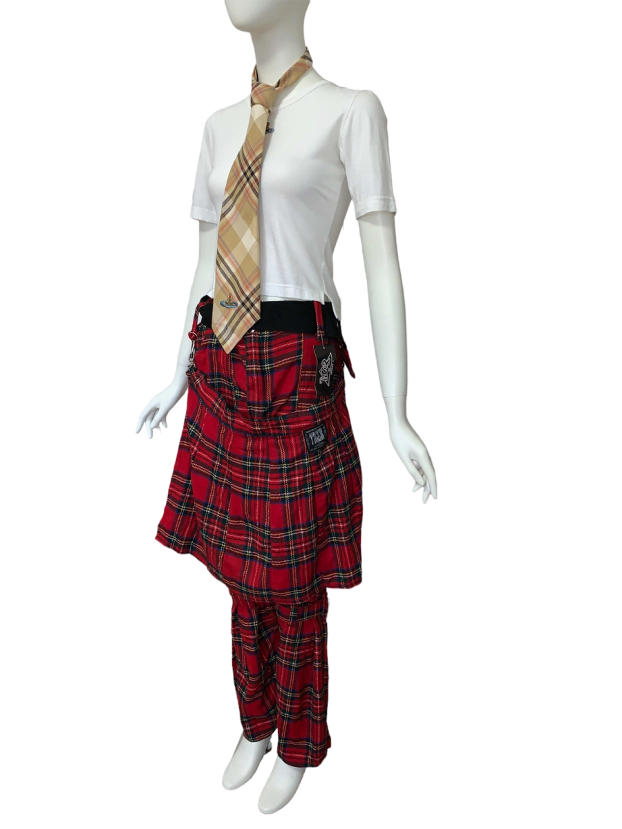 90s Westwood Tartan Cravat with Orb  product image