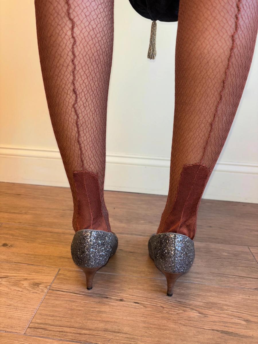 Vintage Chantal Thomass Glitter Heels product image