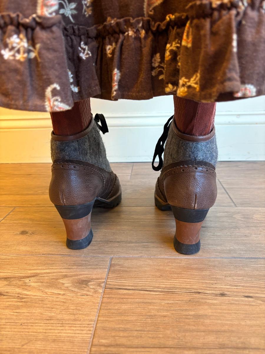 80s Junior Gaultier Leather Boots product image