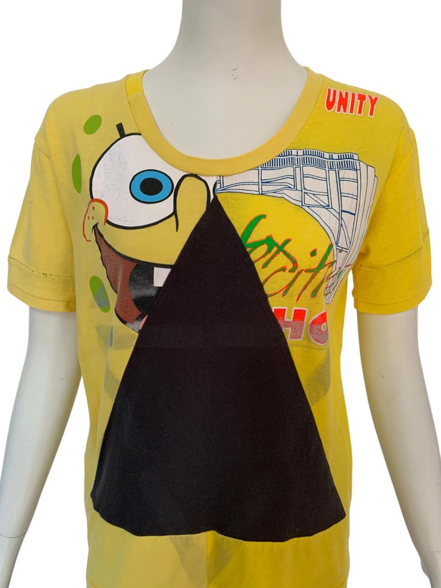 Yeah Right!! Spongebob Patchwork T-shirt product image