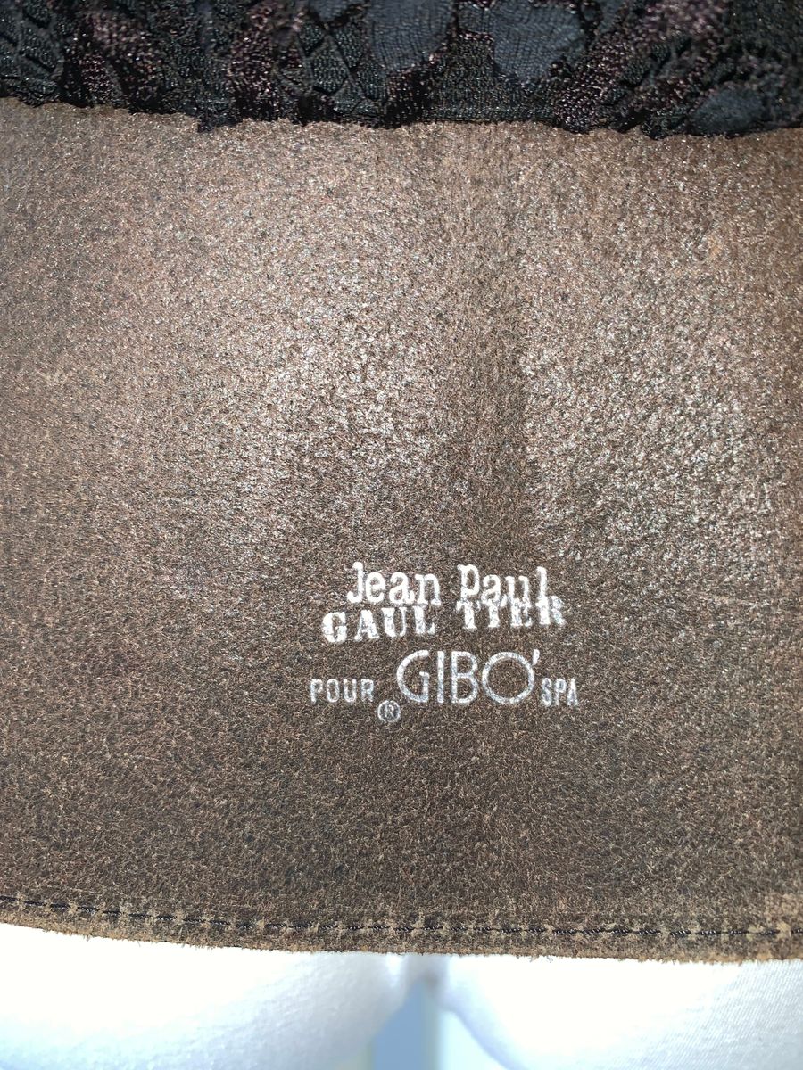 Jean Paul Gautier Gibo Leather and Lace Belt product image