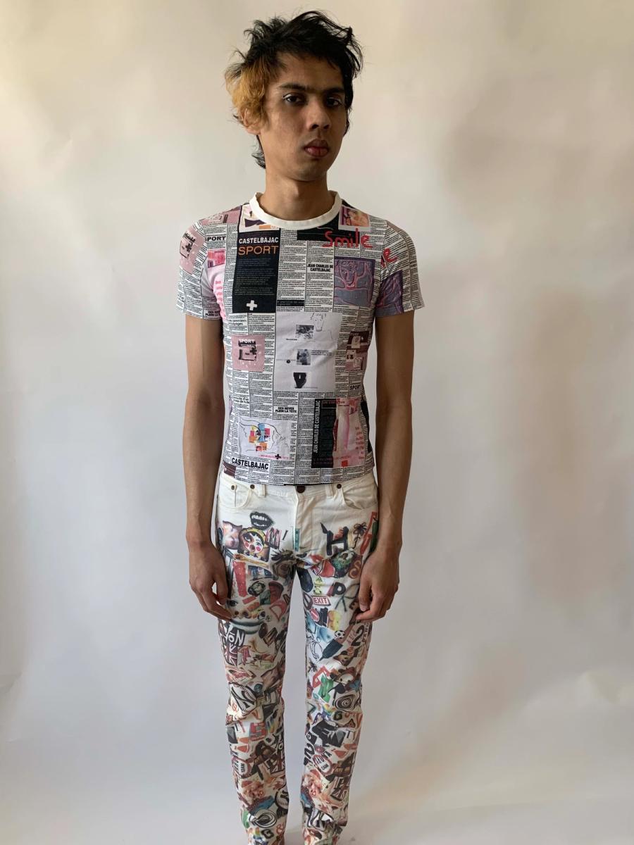 Nozomi Ishiguro Collage Jeans product image