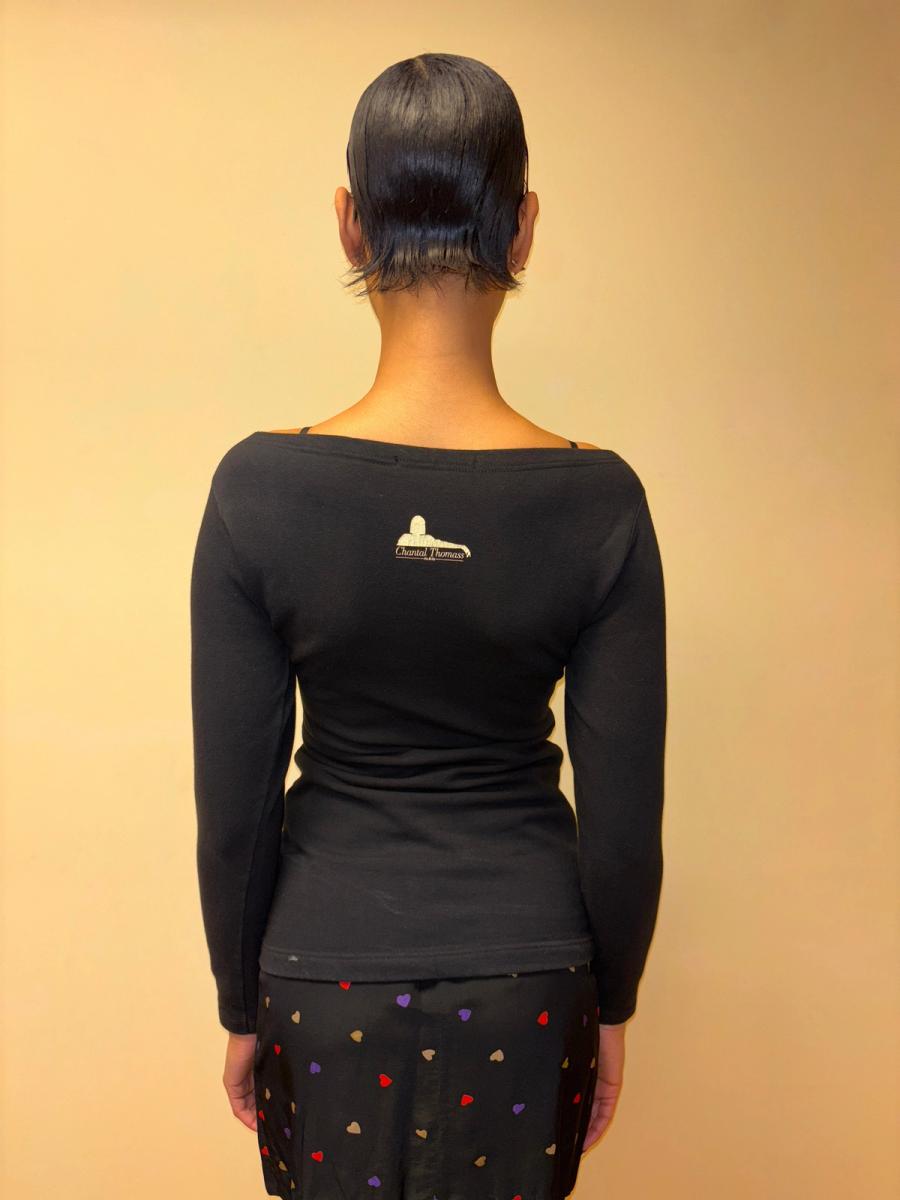 Vintage Chantal Thomass Trompe L'oeil Suit Sweater product image