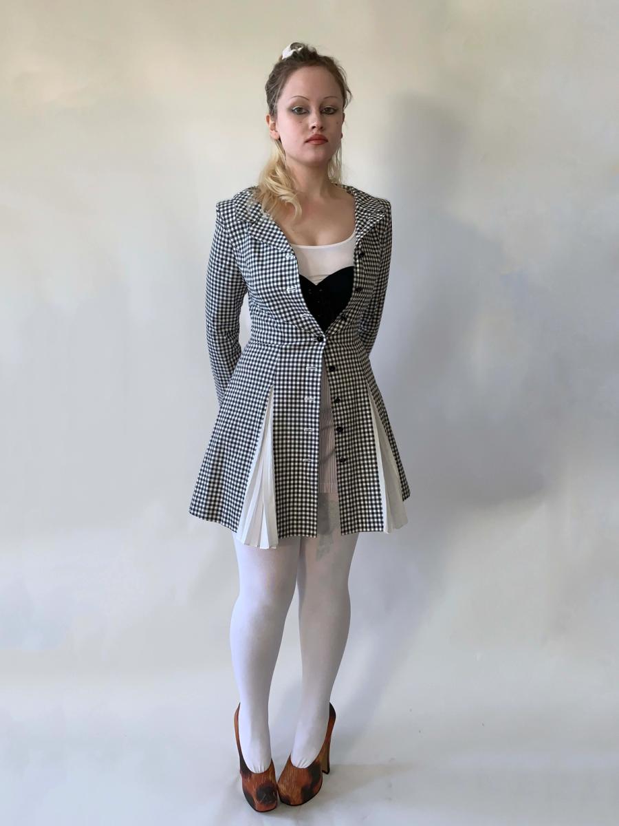Chantal Thomass Gingham Jacket Dress product image