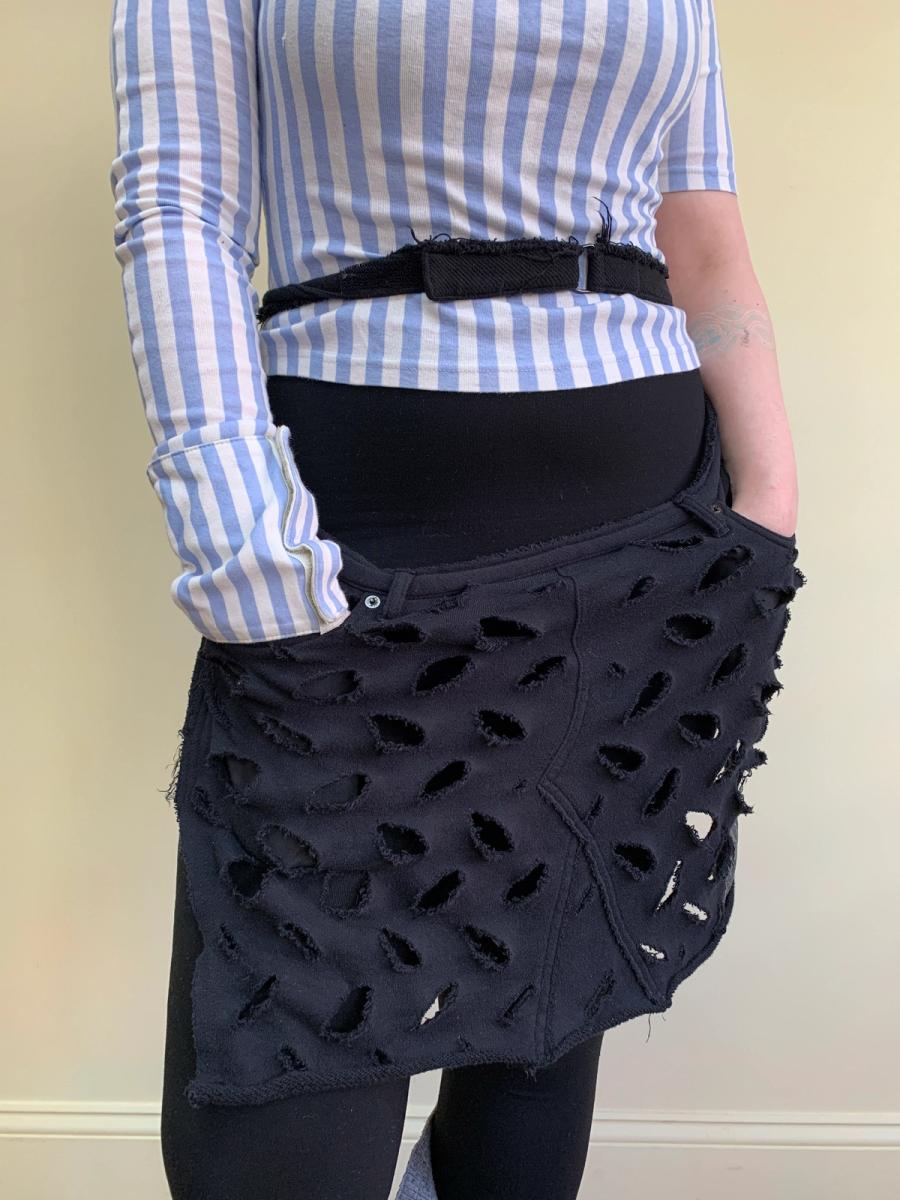 Undercover 'Melting Pot' Slashed Loincloth product image