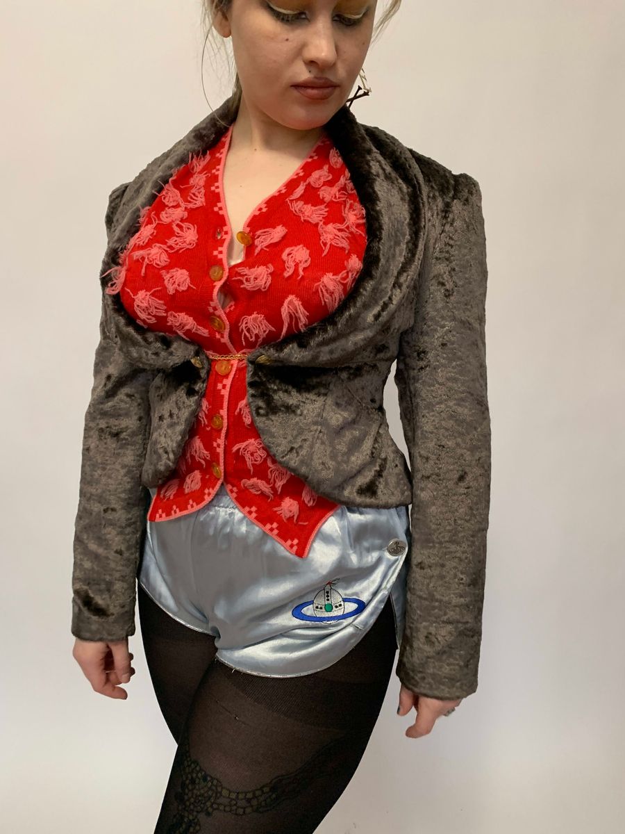 Vivienne Westwood 'On Liberty' Underbust Fur Jacket product image