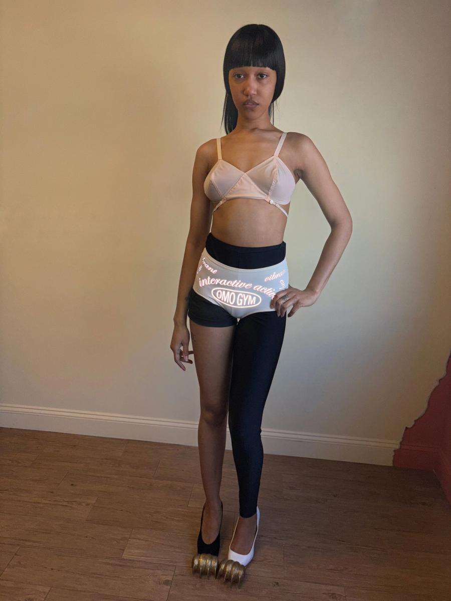 Norma Kamali OMO Gym Shorts product image