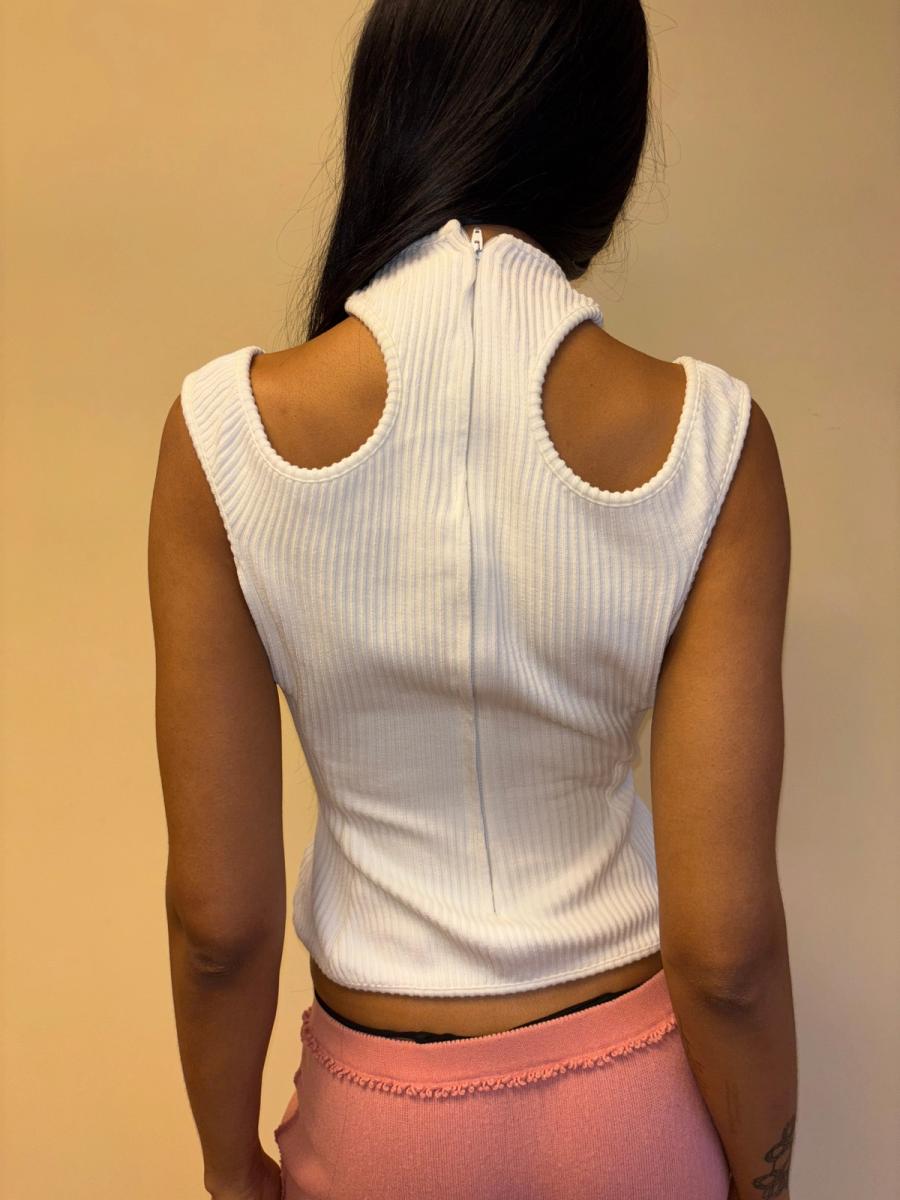 80s Thierry Mugler Cutout Top product image