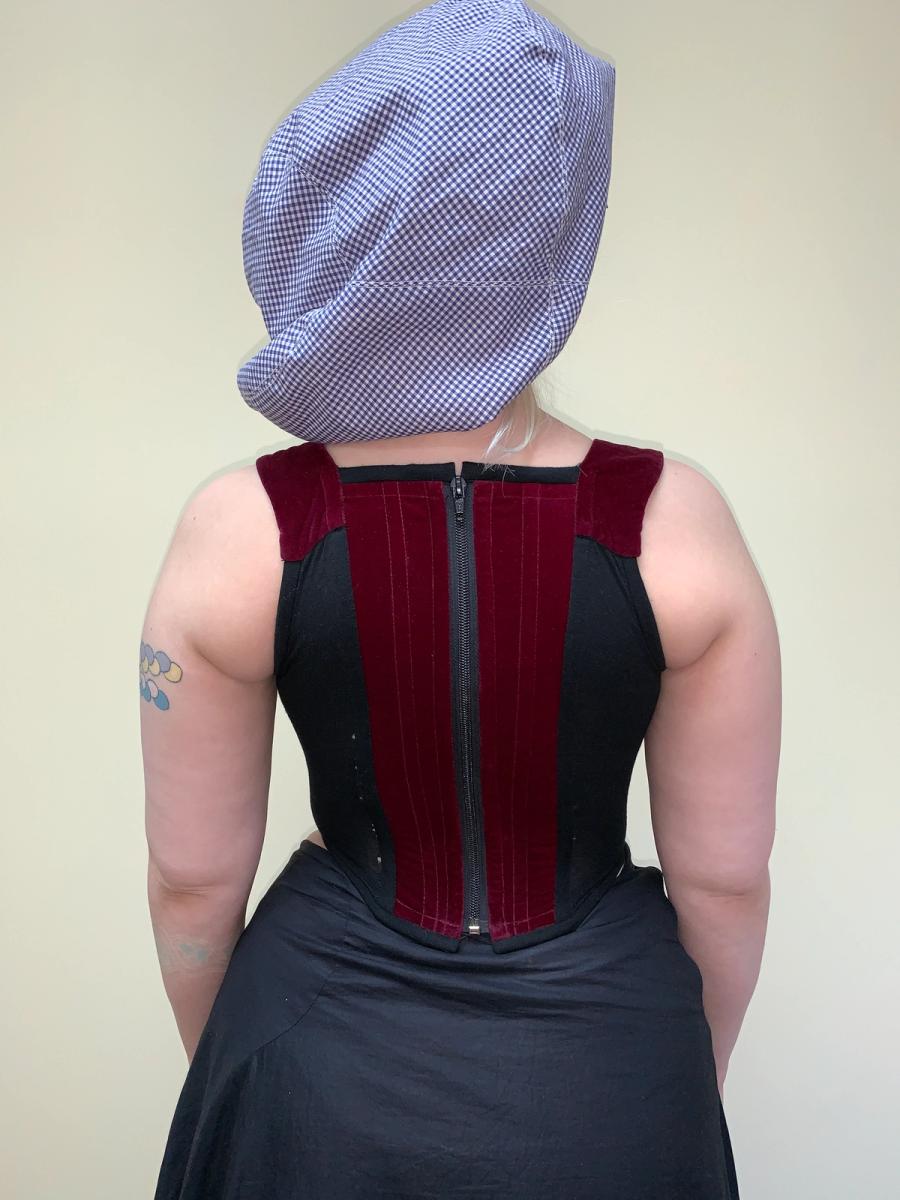 1987 Vivienne Westwood 'Harris Tweed' Collection Velvet Corset product image