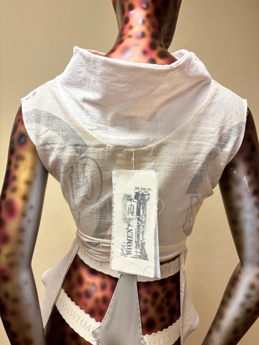 Feedsack Bullet Bra Wrapping Top - Ingredients product image