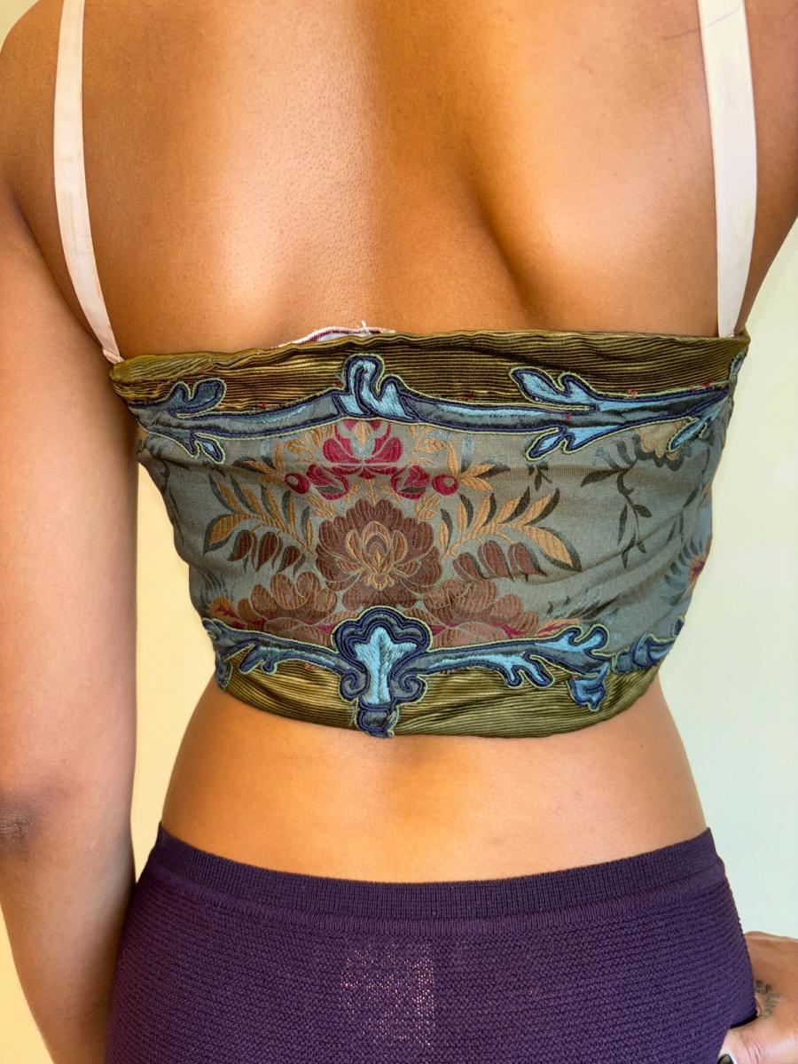 1990 Romeo Gigli Brocade Bandeau product image