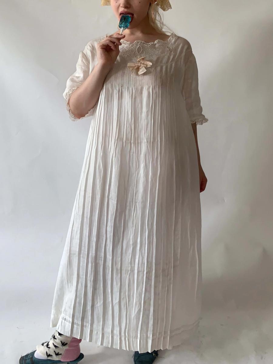 English Victorian Trousseau Nightdress product image