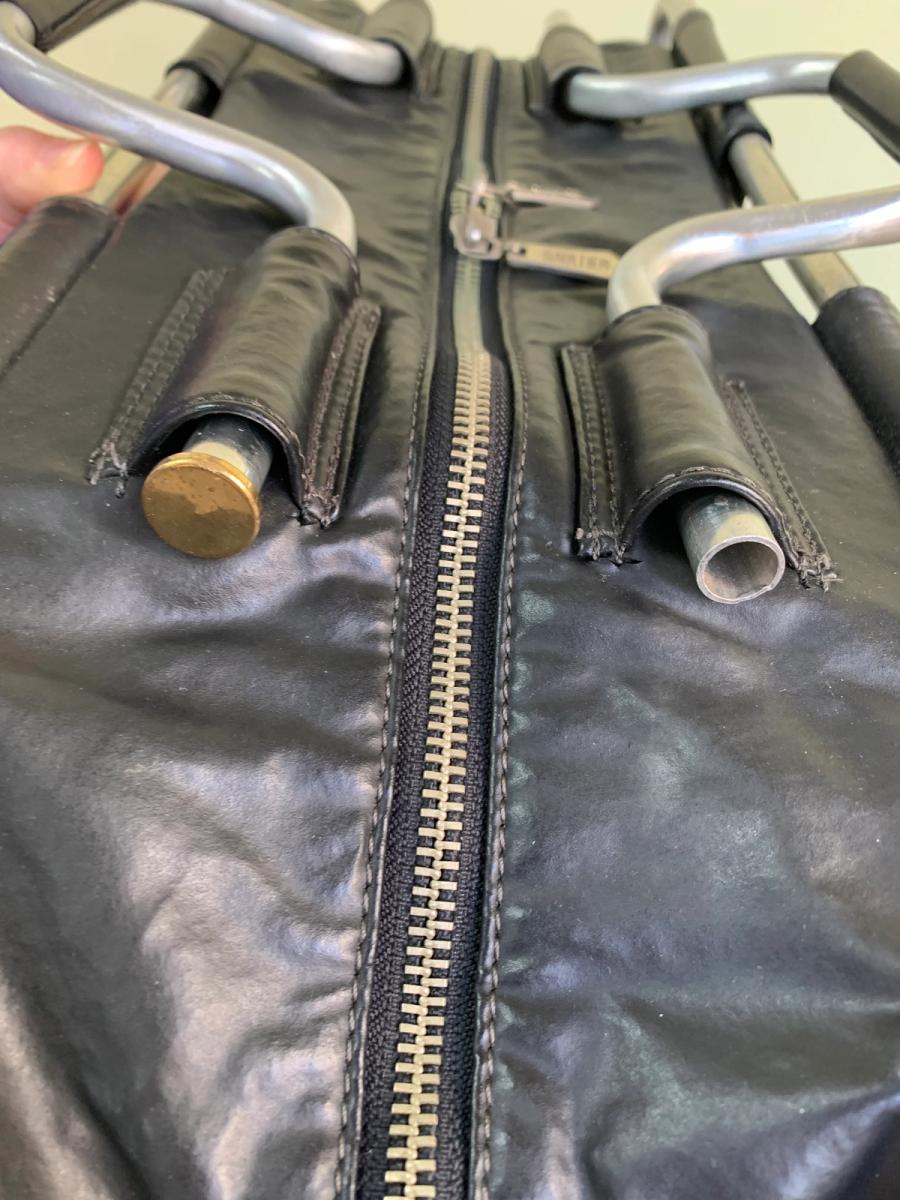 80s Gaultier Metal Frame Traveling Bag product image