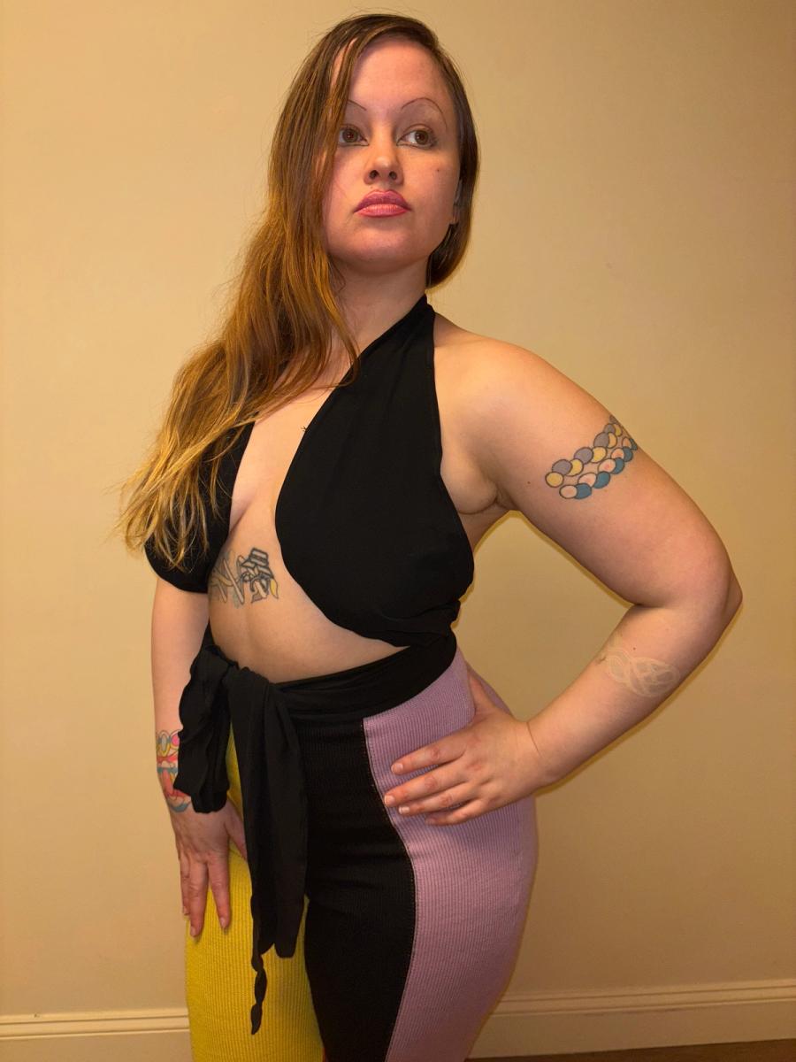 Dorothée Bis Multi-style Wrap Top  product image