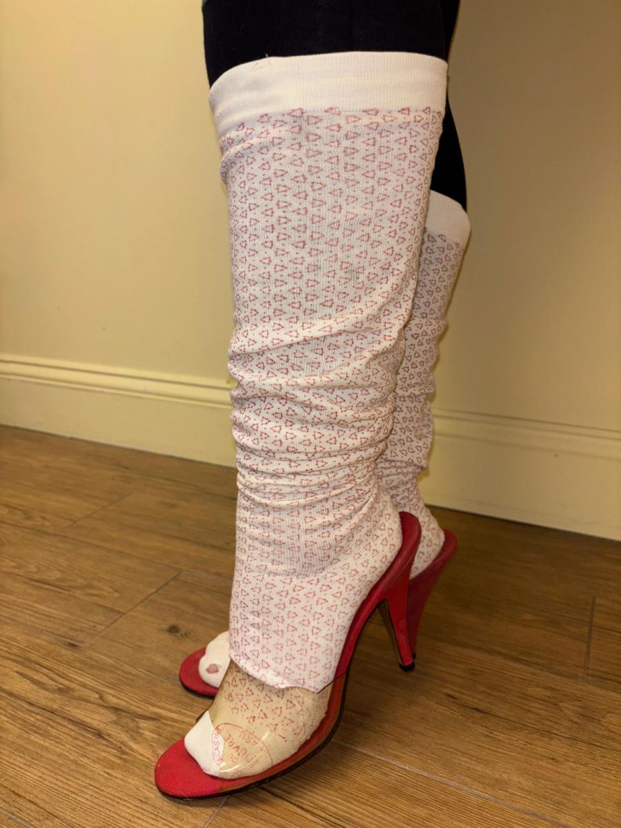 1890s Triangle Print Louvre Stockings product image