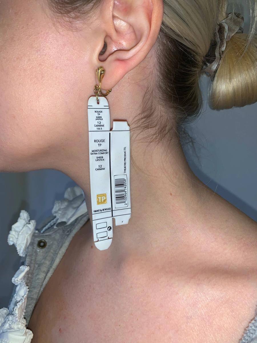 Theatre Products Lipstick Box Earrings product image