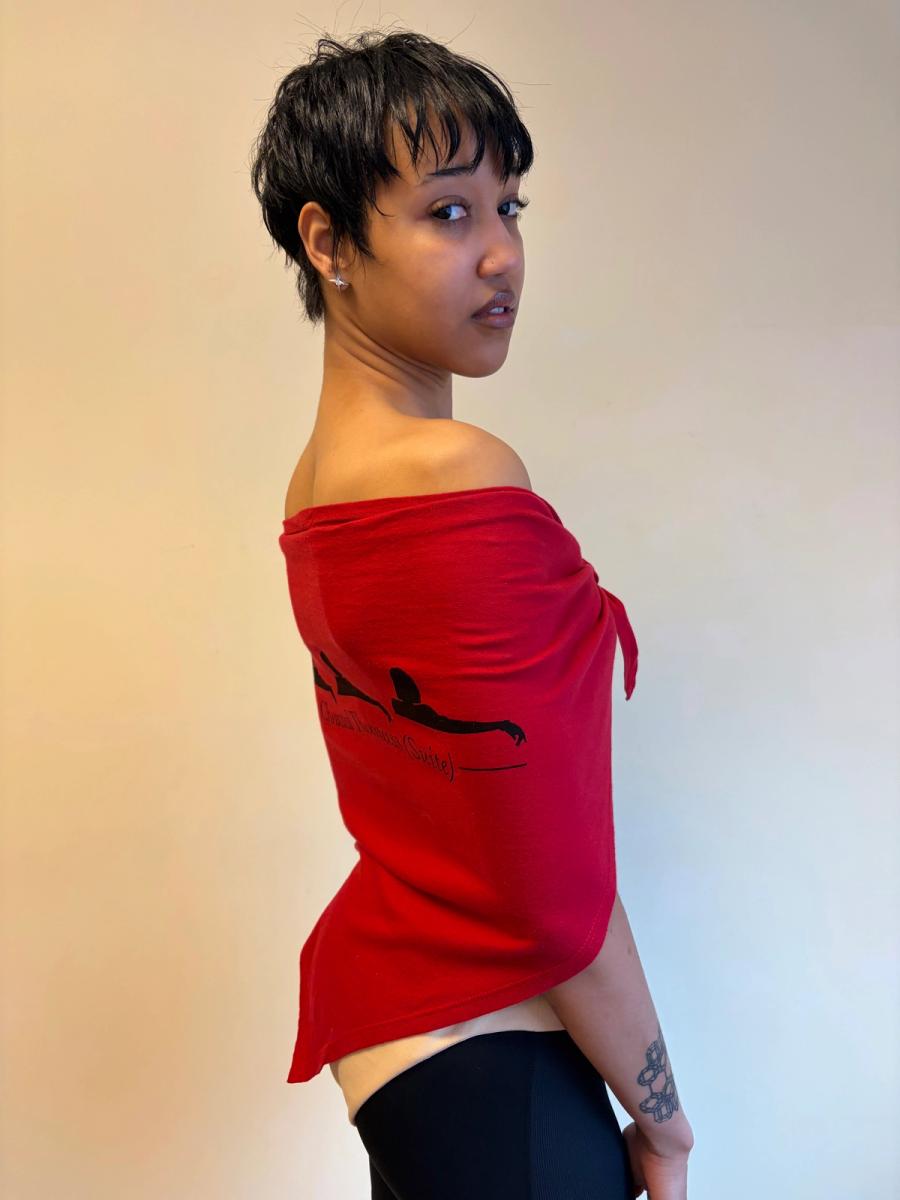 80s Chantal Thomass Suite Logo Shawl  product image