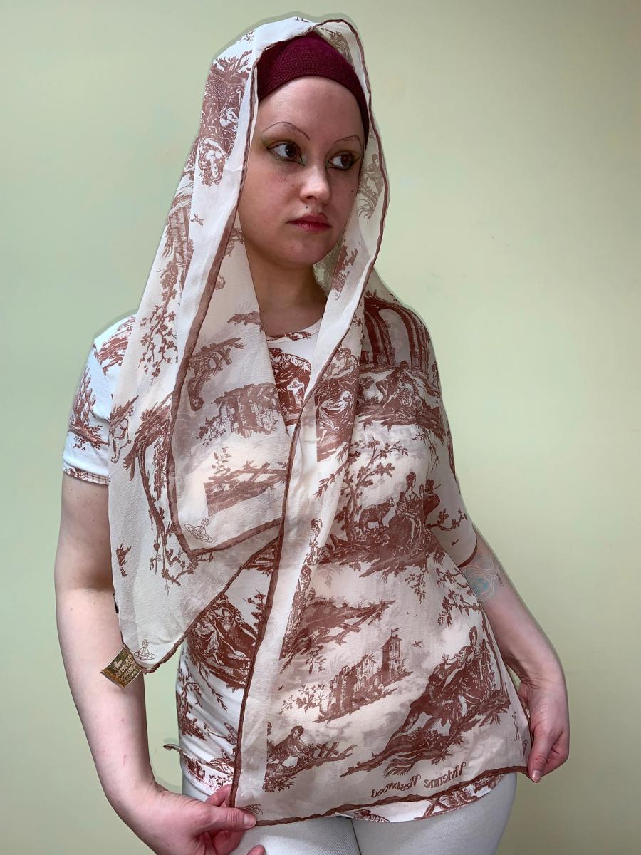 Vivienne Westwood 1996 Toile de Jouy Scarf product image