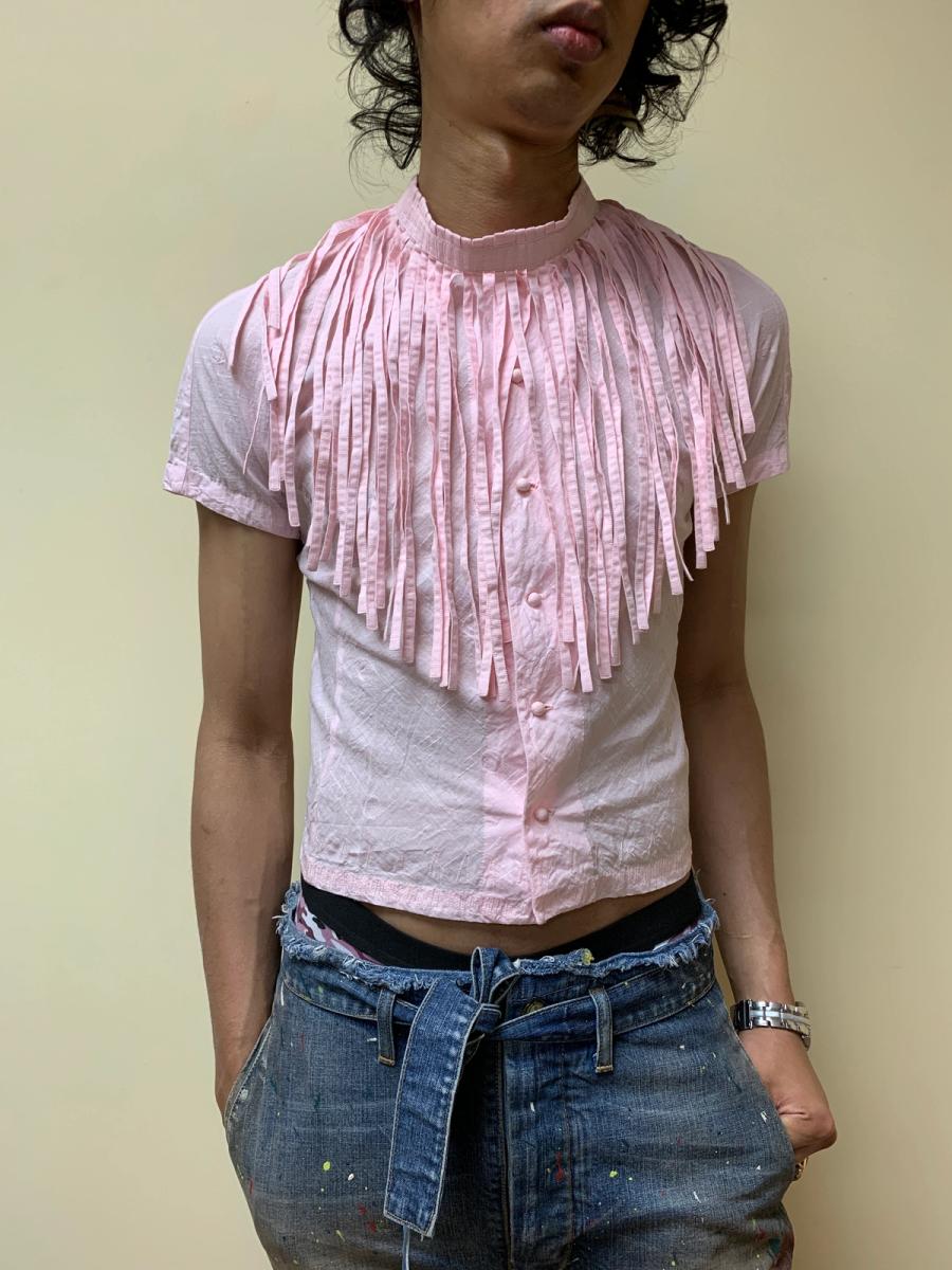 Issey Miyake HaaT Detachable Fringe Shirt product image