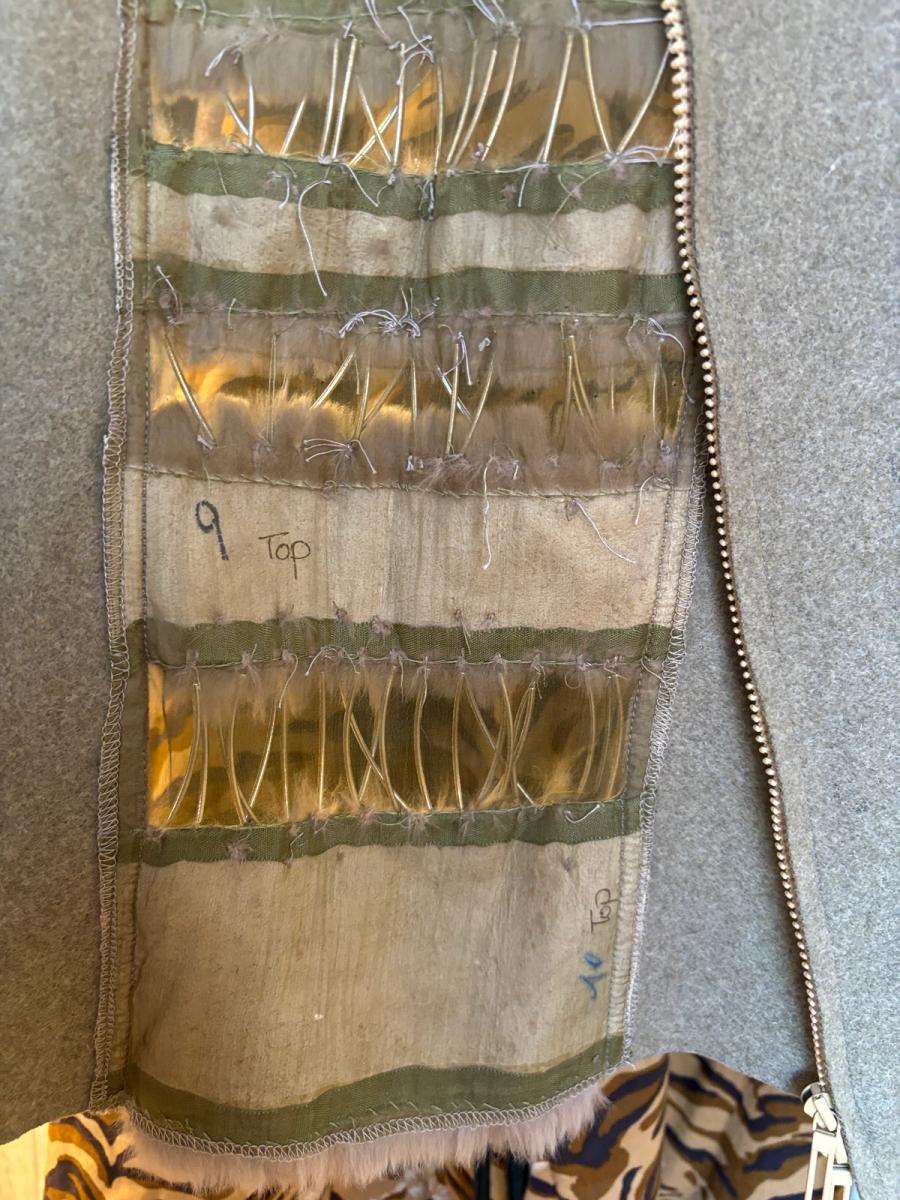 Emmanuelle Khanh Cutout Fur and Metal Tanktop product image