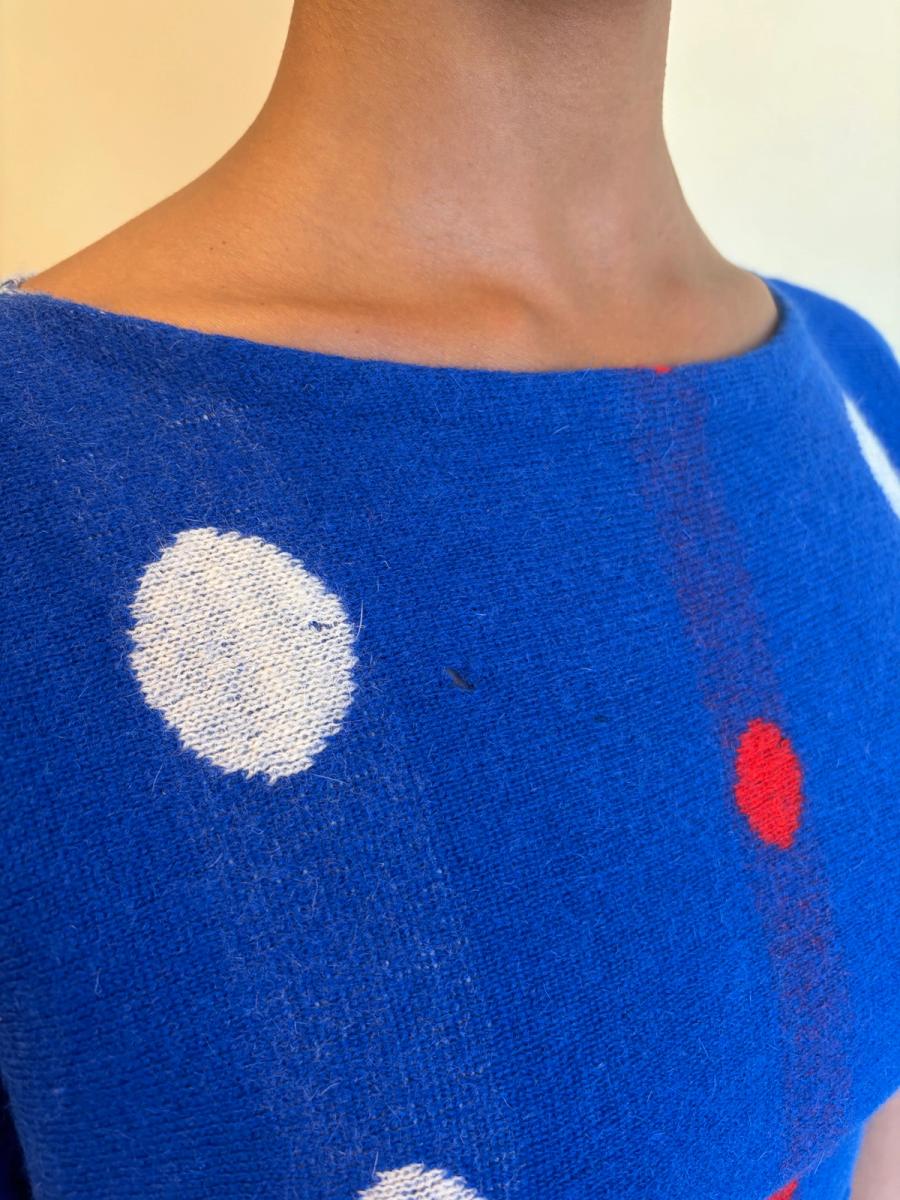80s Dorothée Bis Polka Dot Sweater product image
