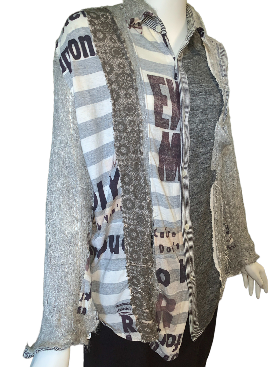 Nozomi Ishiguro Patchwork Sweater product image