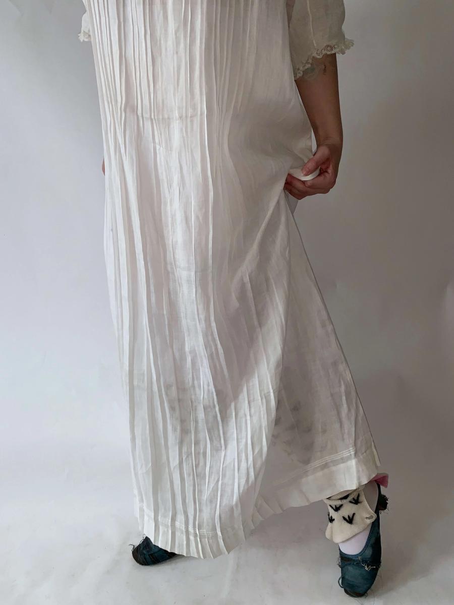 English Victorian Trousseau Nightdress product image