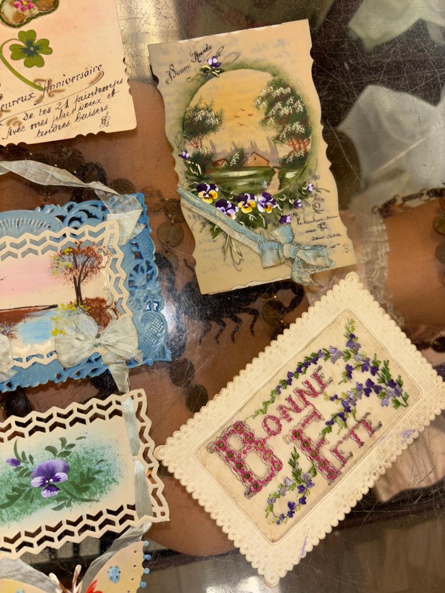 Set of French Antique Cards product image