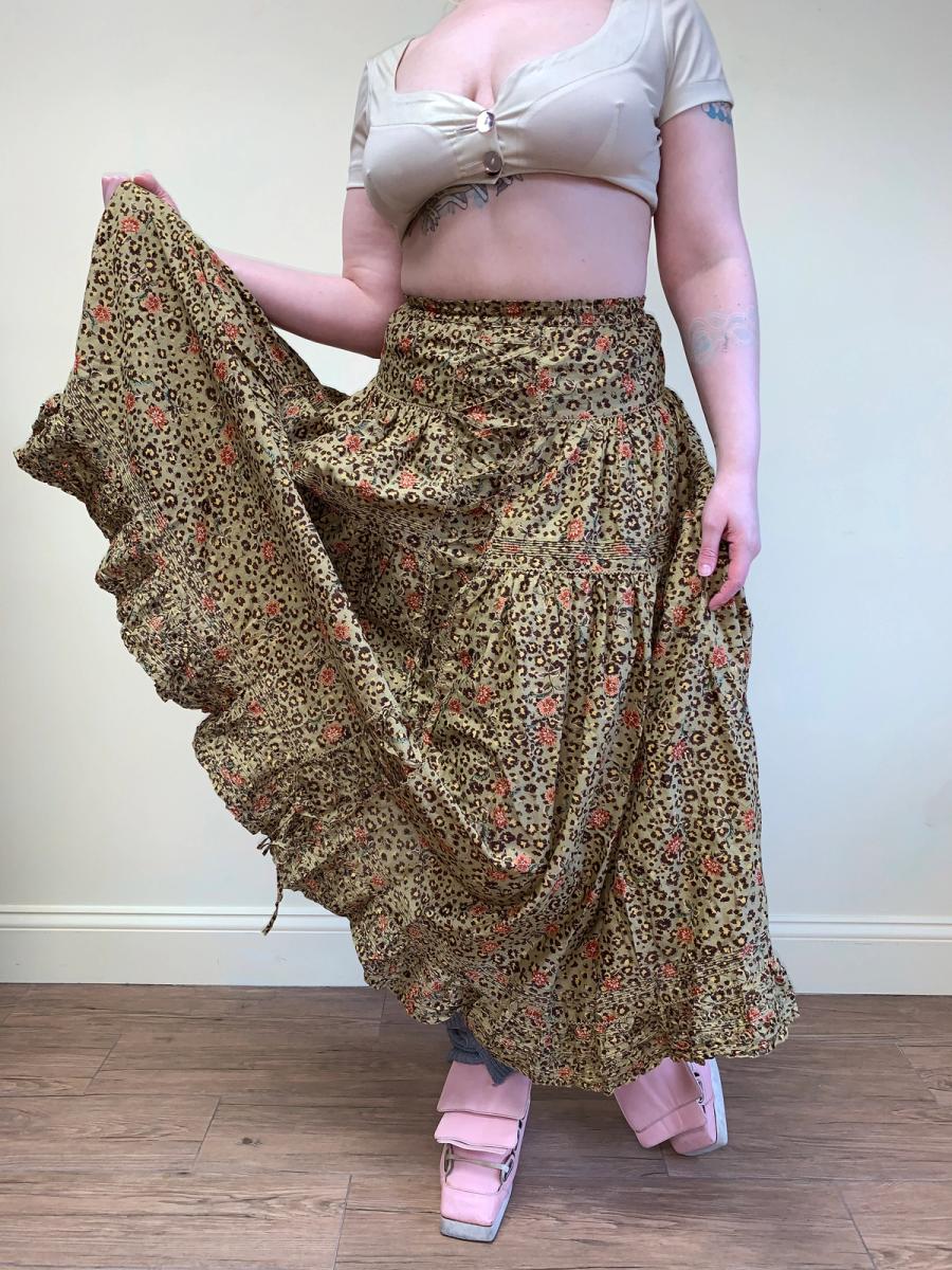 Kankeo Isao Cheetah Print Petticoat product image