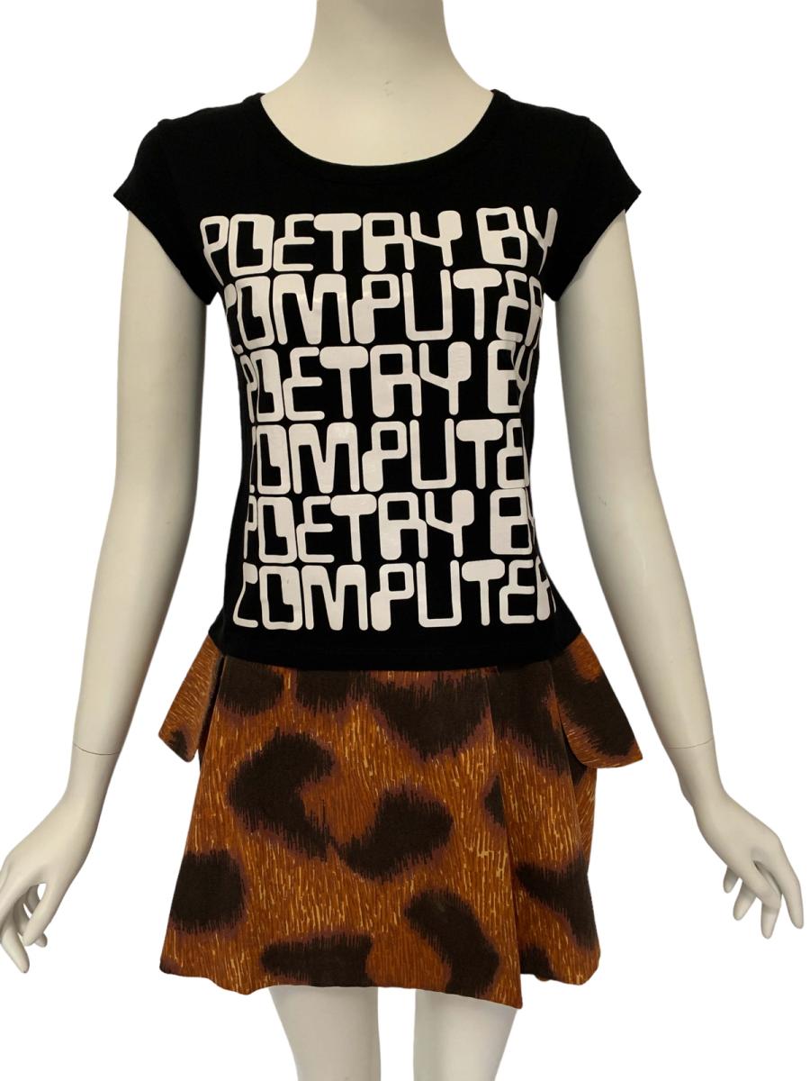 Jeremy Scott "Poetry by Computer" T-shirt product image