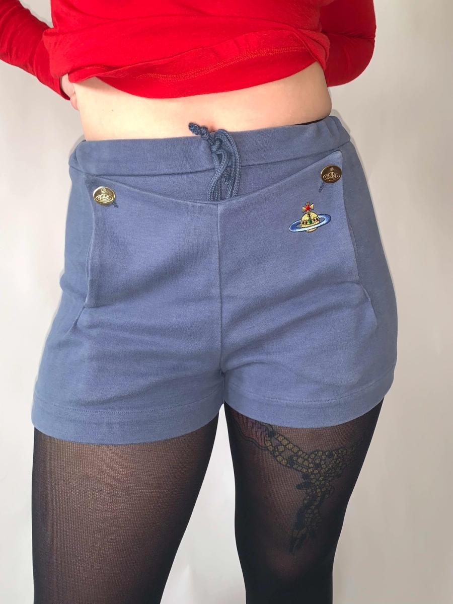 90s Vivienne Westwood Rare Flap-Front Shorts product image