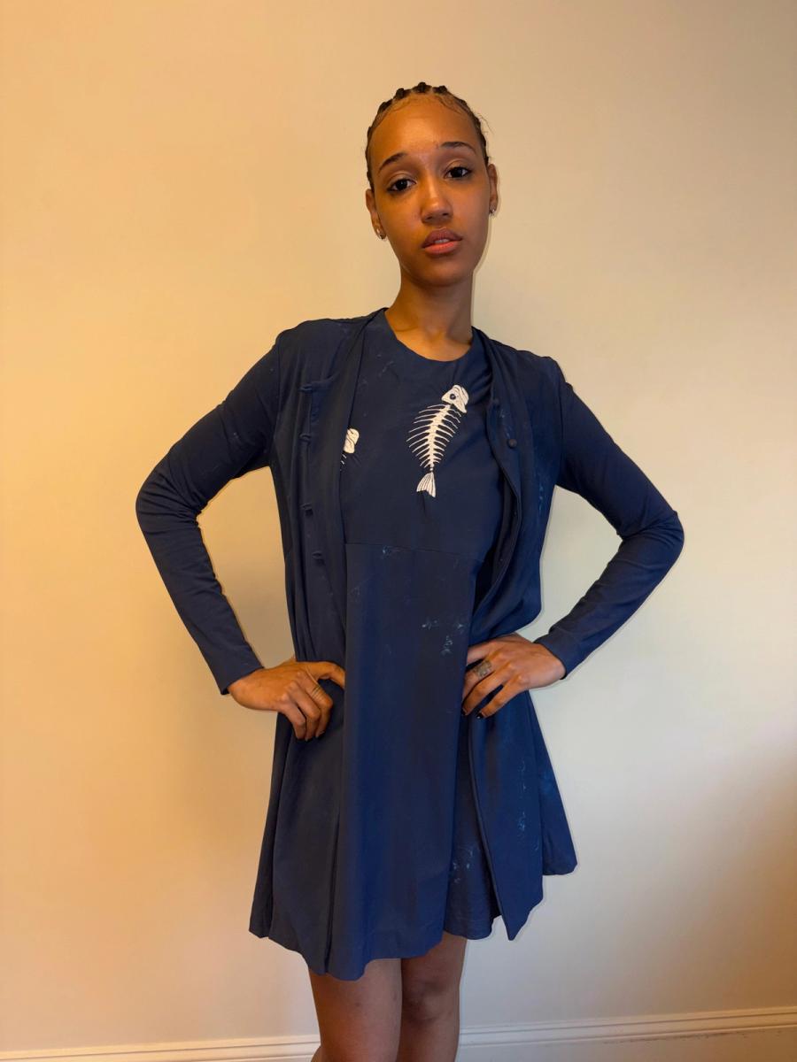 Franck Joseph Bastille Fishbone Two Piece Dress product image
