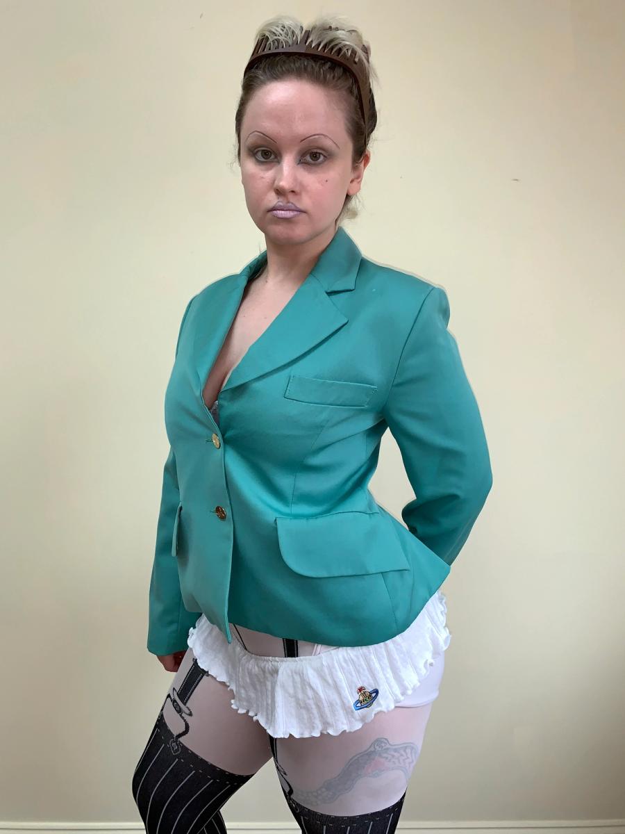 Vivienne Westwood 1993 'Grand Hotel' Teal Jacket product image