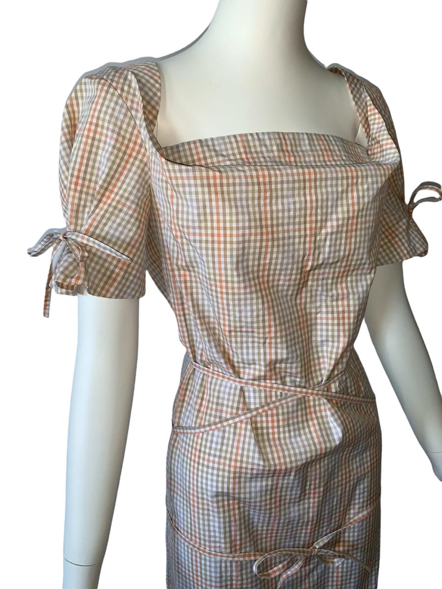 Vivienne Westwood Gingham Tie Dress product image