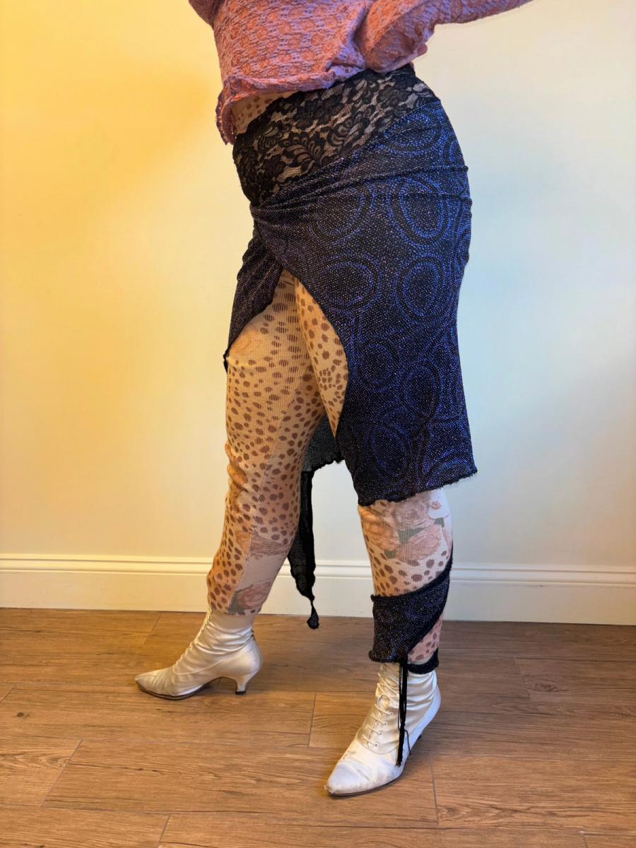 Vintage Gladrags Skirt with Leg Attachment product image