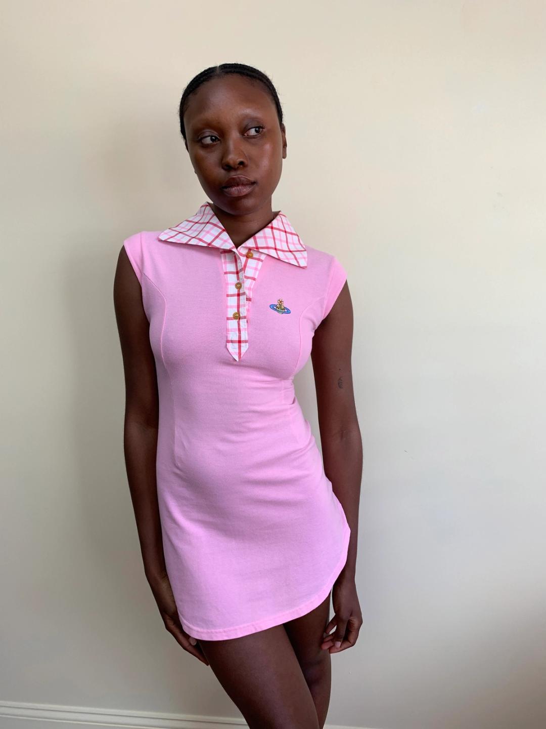 90s Vivienne Westwood Polo Minidress 90s Vivienne Westwood Polo Minidress