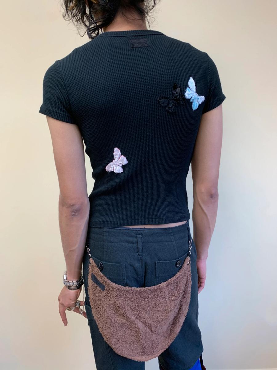 20471120 Waffle Tee with Butterflies product image