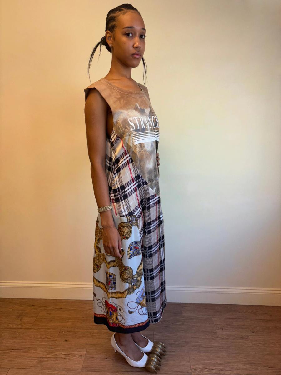 DryCleanOnly 'Stranger' Patchwork Dress product image