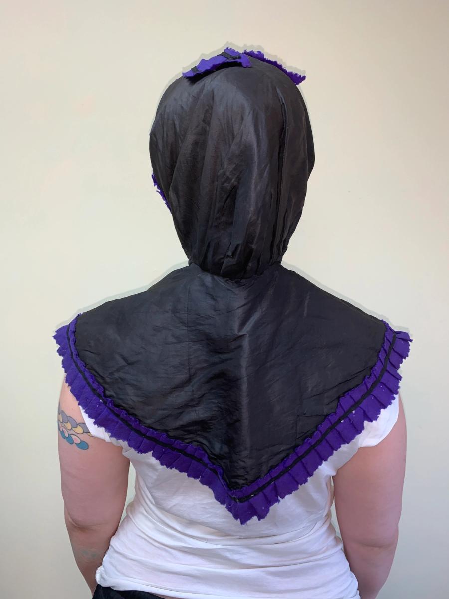 Victorian Hood with Purple Trim product image