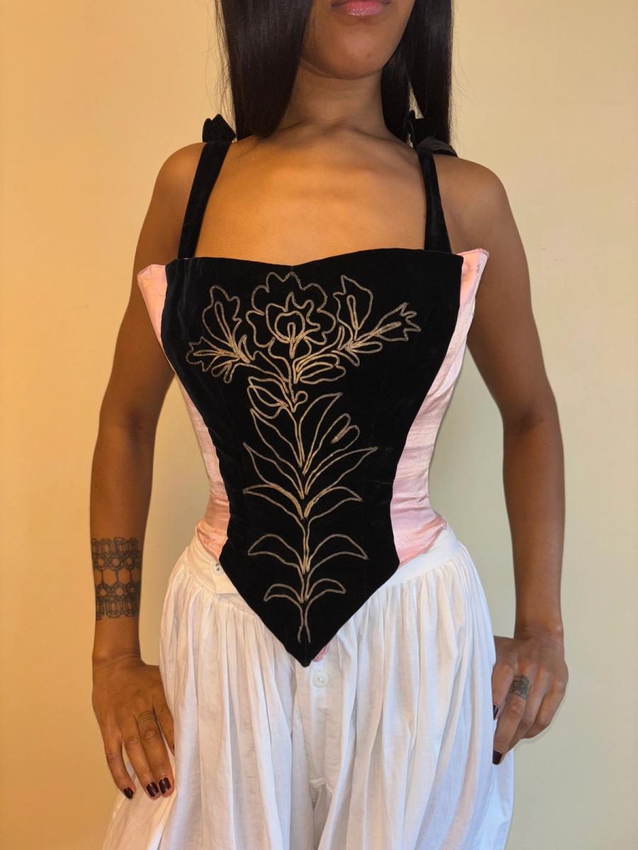 French Belle Époque Evening Bodice  product image