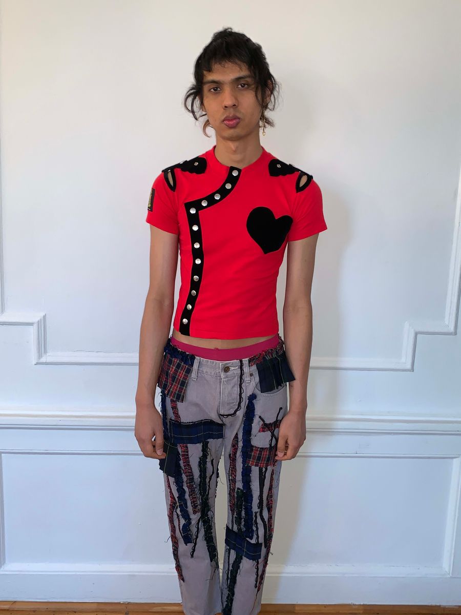 Takuya Angel Tartan Heart Top product image