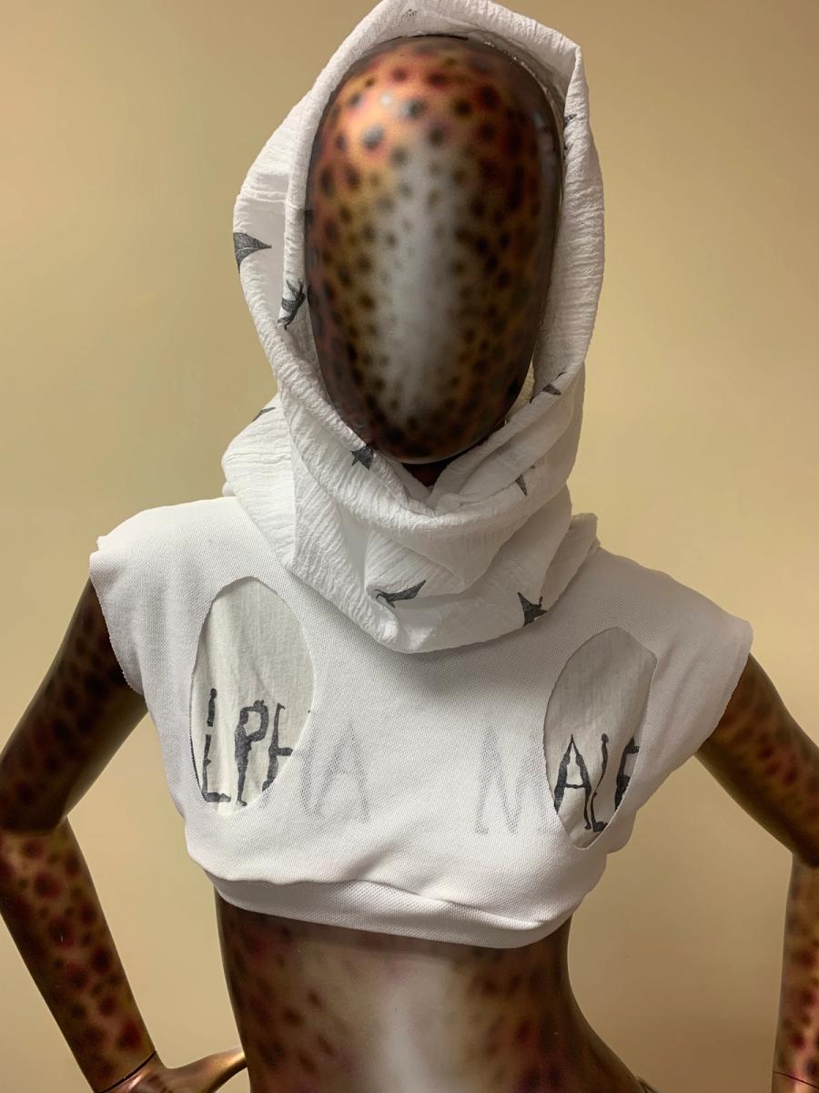 Alpha Male Top With Gauze Hood 1 product image
