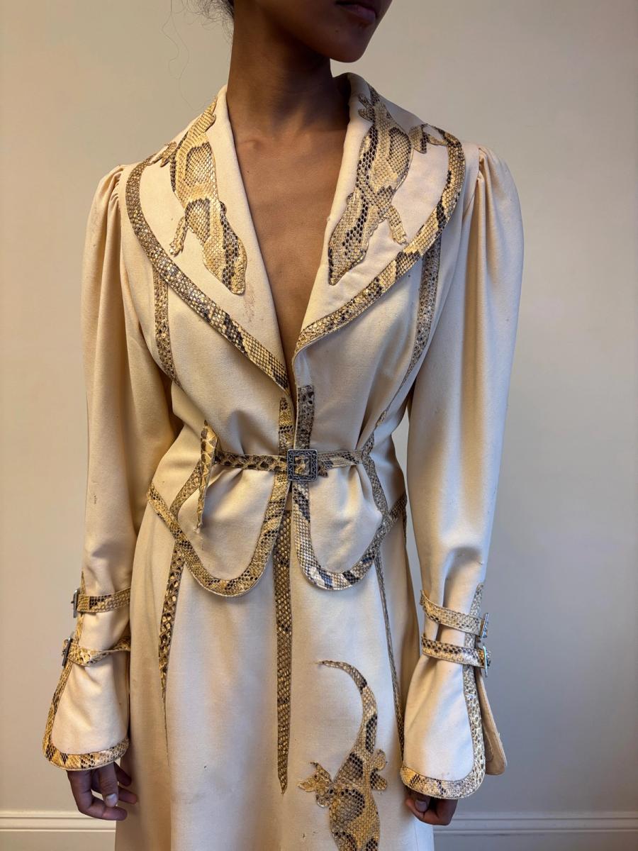 70s Bill Gibb Lizard Cutout Set product image