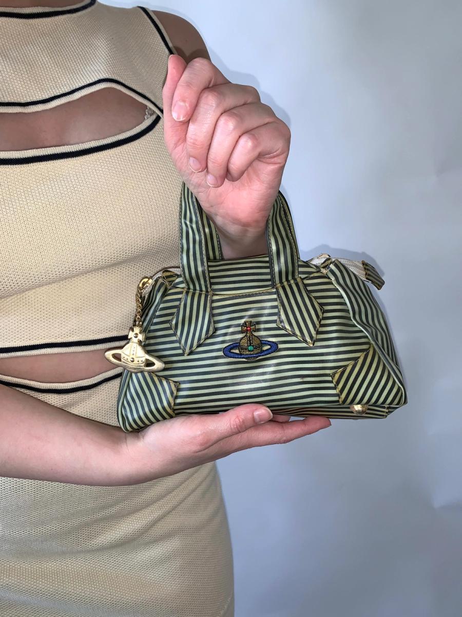 90s Vivienne Westwood Early Striped Purse product image