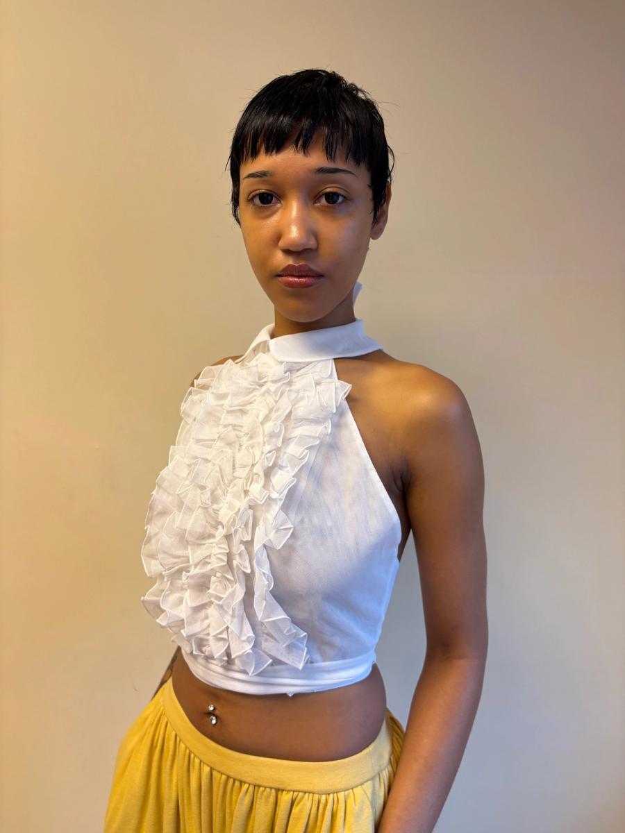 Chantal Thomass Mesh Ruffled Dickie product image