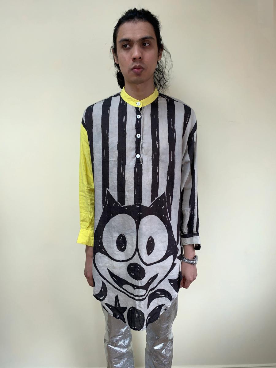 1980s JC de Castelbajac Felix the Cat Tunic product image