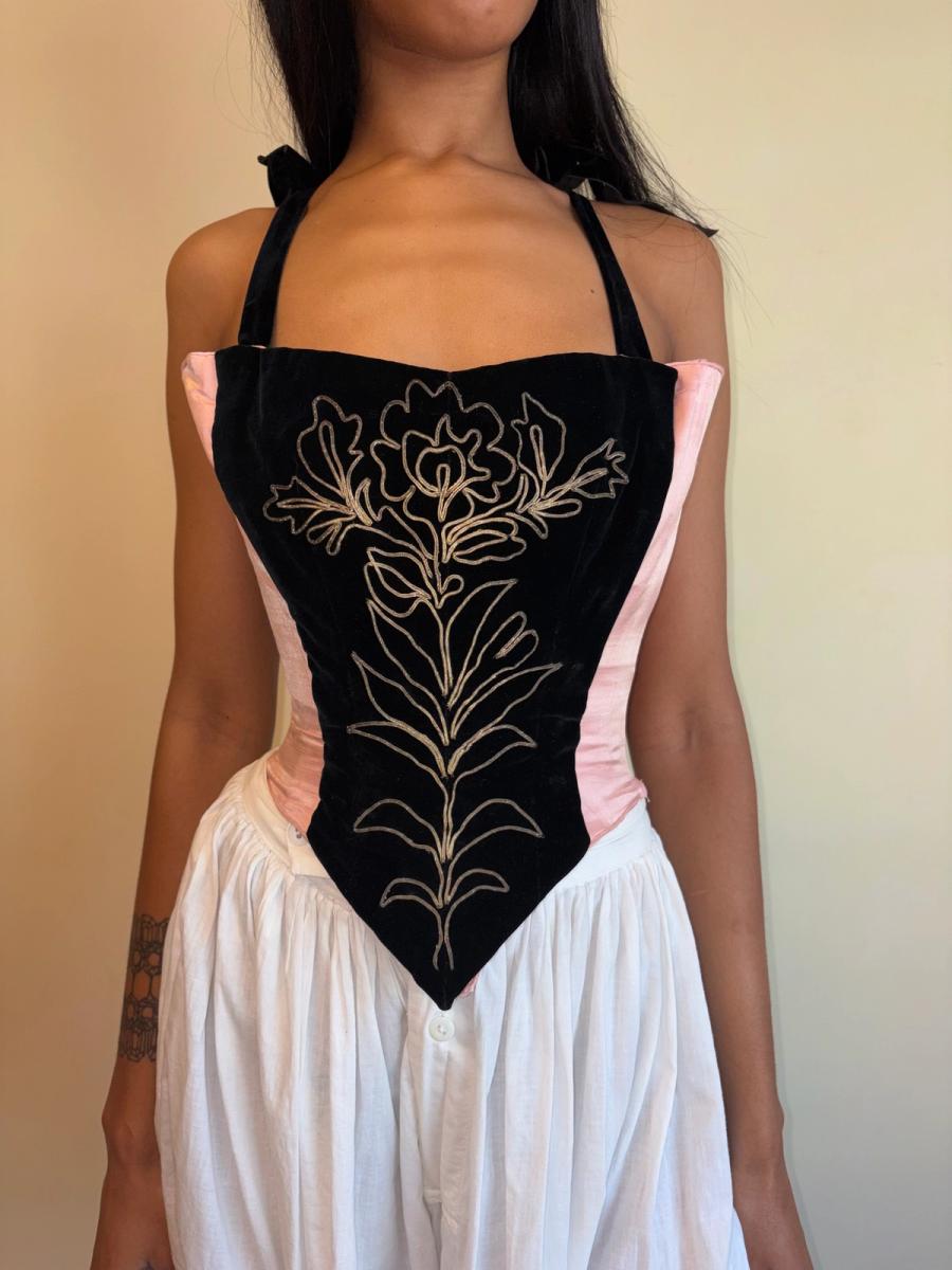 French Belle Époque Evening Bodice  product image