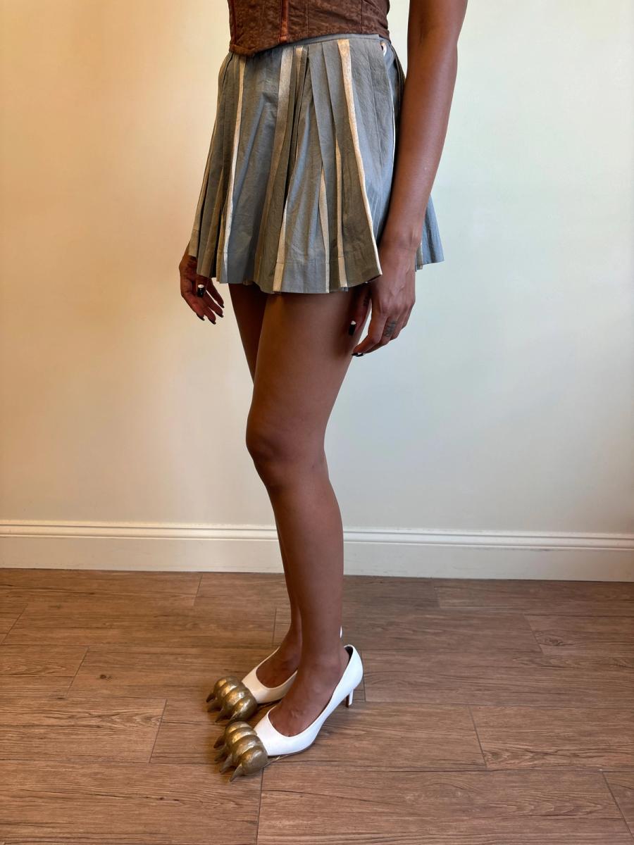 Vivienne Westwood Gold and Gray Skort product image