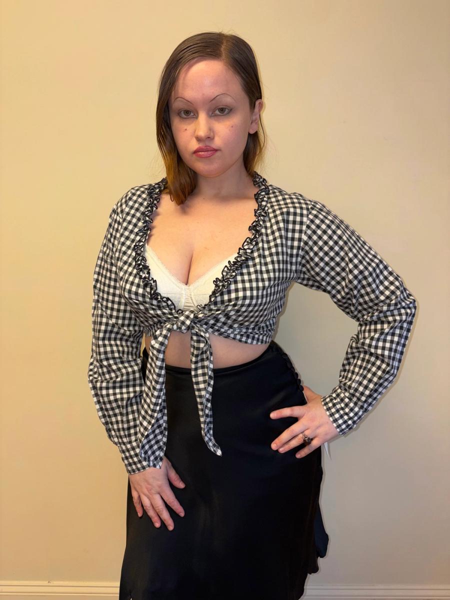 Chantal Thomass Gingham Tie-Top  product image