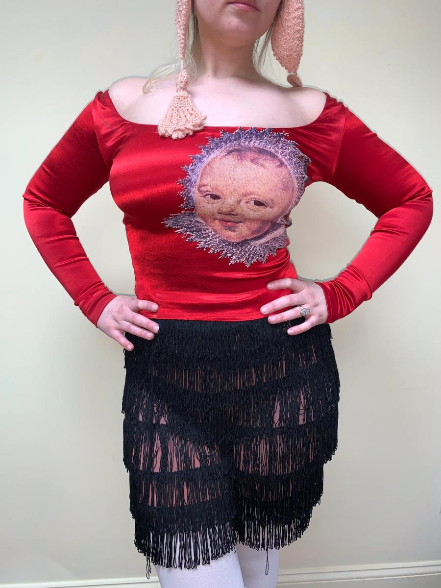1992 Vivienne Westwood Baby Top from "Always on Camera" Collection product image